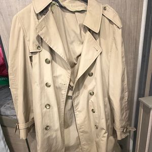 London Fog Beige 50 Trench Coat